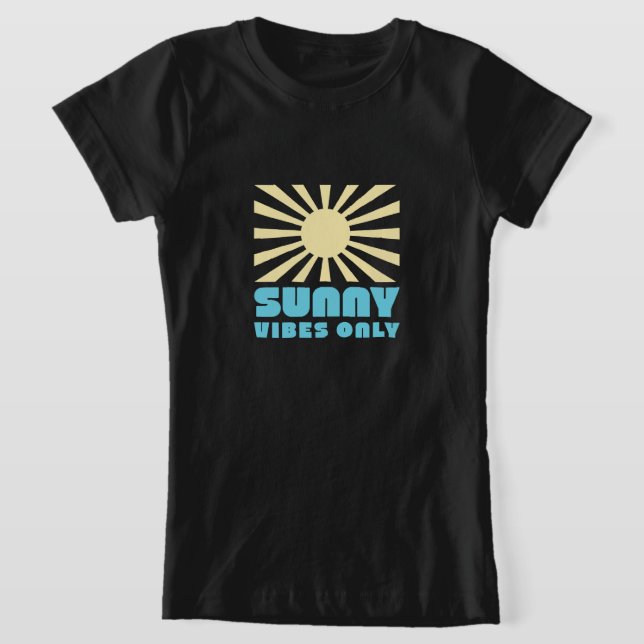Camiseta Apenas Víblias Sunny - Gráfico de Sol Retroativo N (Postura )