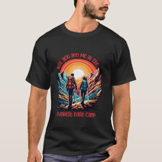 Camiseta Apenas Você e Eu, uma Aventura de EBC Everest Nepa