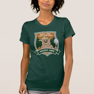 Camiseta Apenas Você Pode Evitar Mentiras Fascistas
