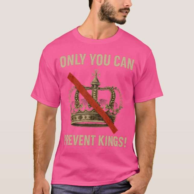 CAMISETA APENAS VOCÊ PODE EVITAR REIS (Frente)