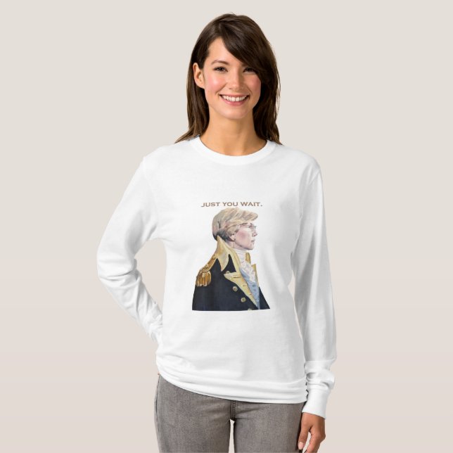 Camiseta Apenas você t-shirt longo da Capa de Elizabeth (Frente Completa)