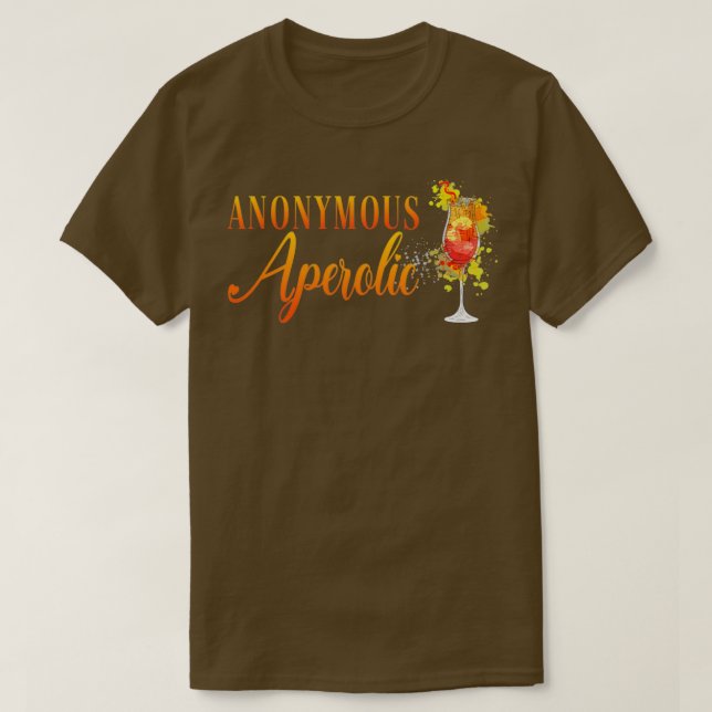 Camiseta Aperol Aperol Aperol Aperolglass Aperolspritz Anôn (Frente do Design)