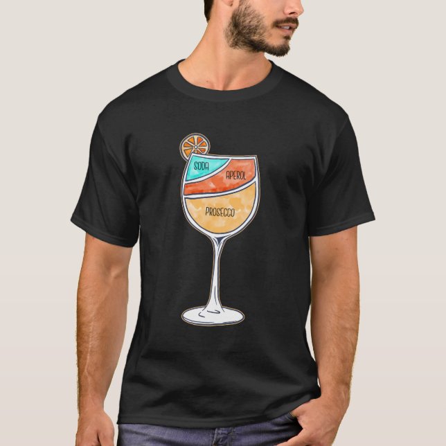 Camiseta Aperol Spritz Aperol Liquido (Frente)