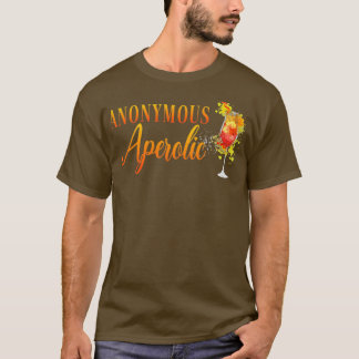 Camiseta Aperol Spritz Aperolglass Aperólico Anônimo
