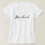 Camiseta Aperol Spritz Floral Chá de Noiva<br><div class="desc">Aperol Spritz Floral Chá de Noiva Camiseta</div>