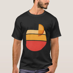 Camiseta Aperol Spritz Tequila Sunrise Mínima Retro Italia