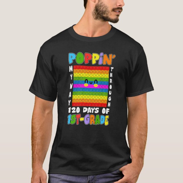 Camiseta Apertar O Meu Caminho Através De 120 Dias De Pop I (Frente)