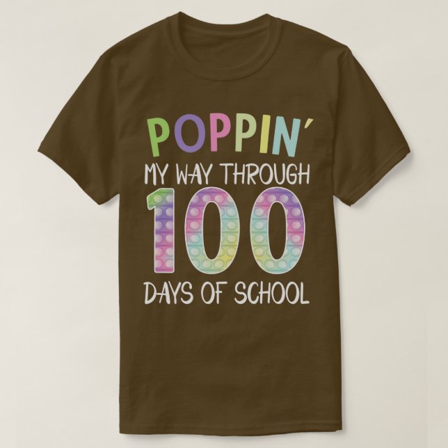 Camiseta Aperte-me durante 100 dias da escola 6 (Frente do Design)