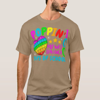 Camiseta Aperte meu caminho através de 100 dias de escola 8