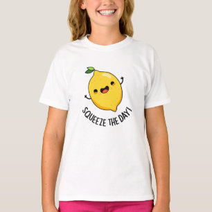 Camiseta Aperte O Dia Engraçado Pun De Limão