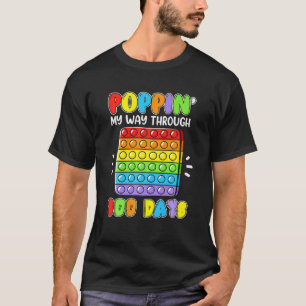 Camiseta Aperte O Meu Caminho Através De 100 Dias De Ensin