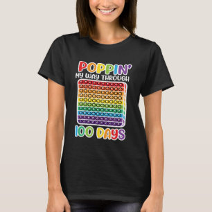 Camiseta Aperte O Meu Caminho Através De 100 Dias De Escola
