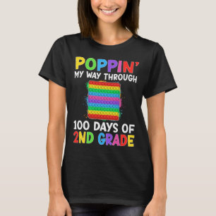 Camiseta Aperte O Meu Caminho Através De 100 Dias De segund