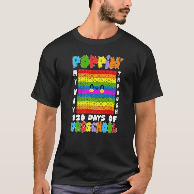 Camiseta Aperte O Meu Caminho Através De 120 Dias De Pop Da (Frente)