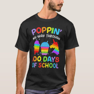 Camiseta Aperte O Meu Caminho Por 100 Dias 100º Dia Da Esc