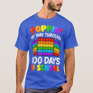 Camiseta Aperte O Meu Caminho Por 100 Dias Engraçado 100 Di