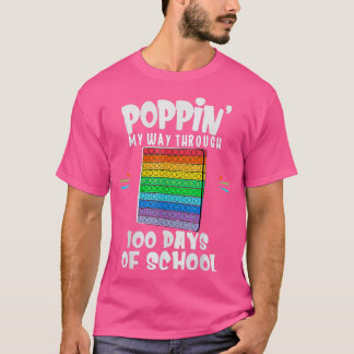 Camiseta Aperte O Meu Caminho Por 100 Dias Engraçado 100 Di