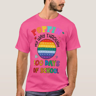 Camiseta Aperte O Meu Caminho Por 100 Dias Engraçado 100 Di