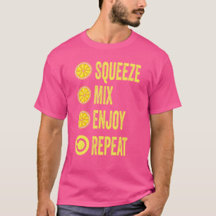 Camiseta Aperte o Mix e desfrute do comando Repeat Lemonade