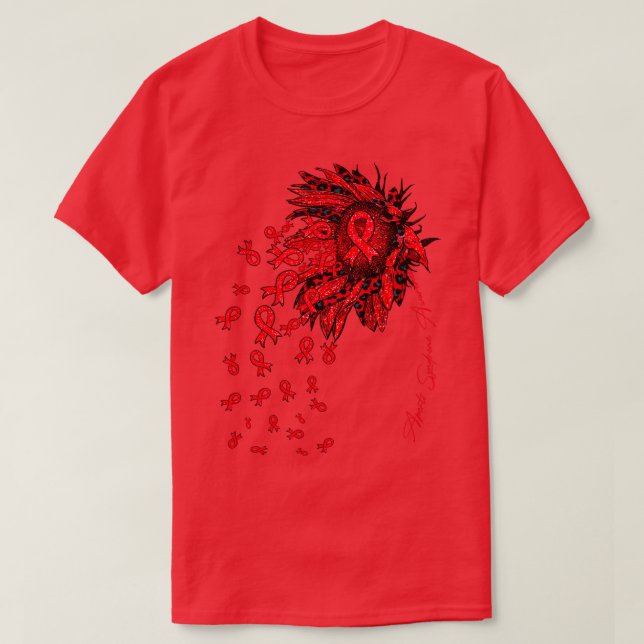Camiseta Aperte Síndrome Sensibilização Flores de Flores de (Frente do Design)