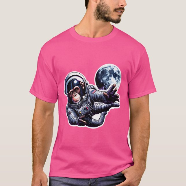 CAMISETA APES EM CASA DE ESPAÇO 2 (Frente)