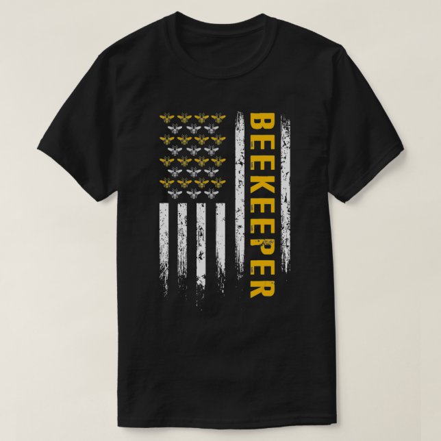 Camiseta Apiarist Beekeeper Educates Bee Apiculture Beekeep (Frente do Design)