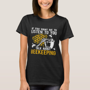 Camiseta Apicultor Apiarista Escuta Apicultura Beekeepin