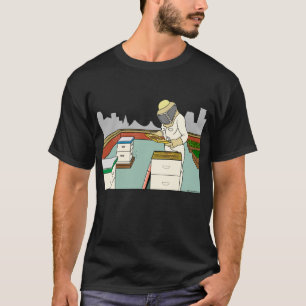 Camiseta Apicultor do telhado - t-shirt