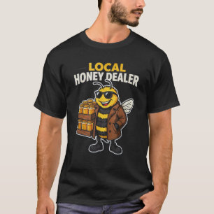 Camiseta Apicultor Engraçado Amante de Mel de Abelha Vended