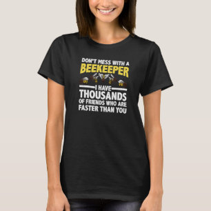 Camiseta Apicultor Homens Mulheres Apicultura Abelha Mel Co