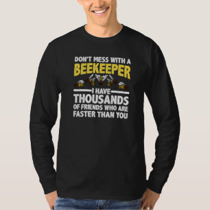 Camiseta Apicultor Homens Mulheres Apicultura Abelha Mel Co