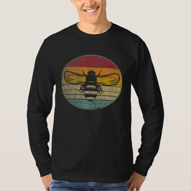 Camiseta Apicultor Salve As Abelhas Rainha Retro Whispere H (Frente)