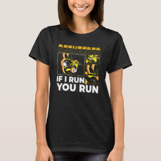 Camiseta Apicultor Se Eu Corro Você Corre Abelha 2