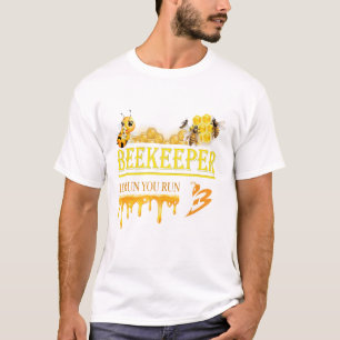 Camiseta Apicultor – Se eu corro, você corre – Abelha – Api