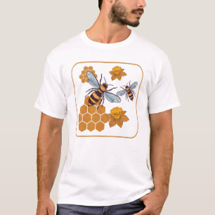 Camiseta Apicultora Apiarista da Apicultura