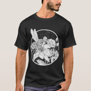 Camiseta Apicultores para Crianças Meninas Insetos de Abelh