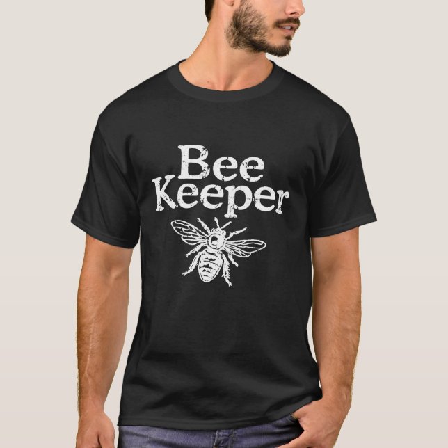 Camiseta Apicultores Vintage Black Beekepers (Frente)