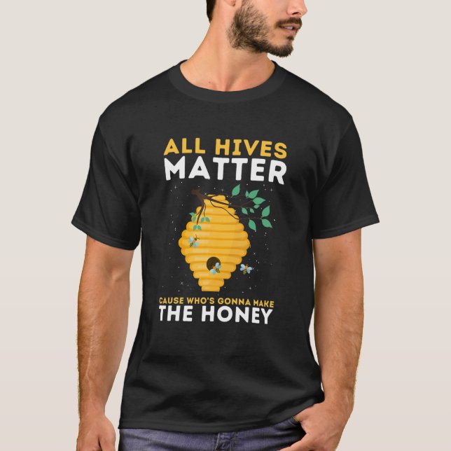 Camiseta Apicultura, Comida De Aroveiros E Fazendeiro De Me (Frente)