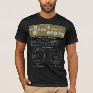 Camiseta Apicultura do geek (redes) - t-shirt preto