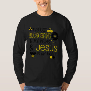 Camiseta Apicultura Em Minhas Veias Jesus Em Minha Abelha C