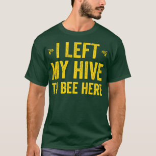 Camiseta Apicultura Engraçada Dizendo Abelhas De Mel Apicul