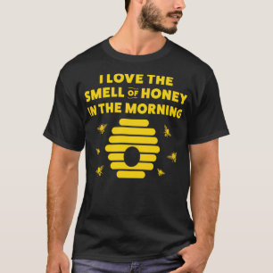 Camiseta Apicultura Engraçada Dizendo Abelhas De Mel Apicul