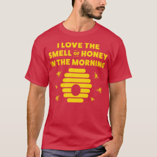 Camiseta Apicultura Engraçada Dizendo Abelhas De Mel Apicul
