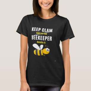 Camiseta Apicultura - Mantenha-se firme e deixe a mão do a