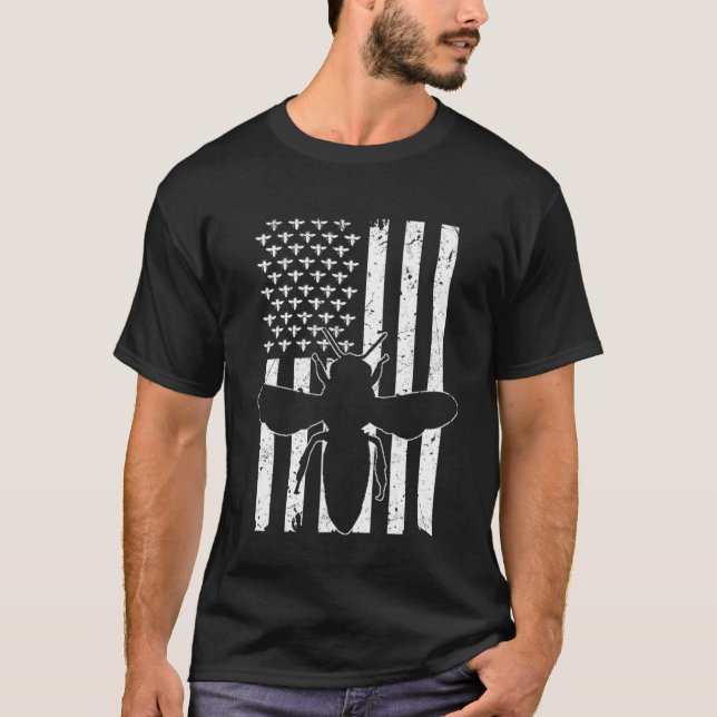Camiseta Apicultura USA (Frente)