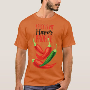 Camiseta Apimentado é o meu perfil de sabor