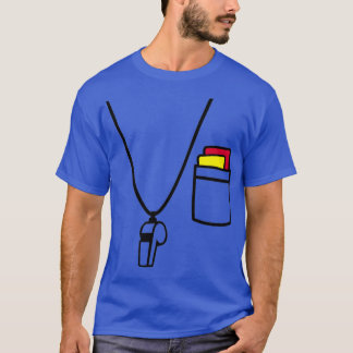 Camiseta Apito para cartões de referência