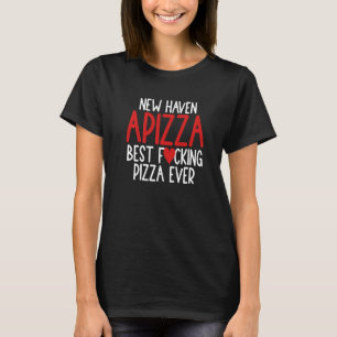 Camiseta Apizza ao Estilo New Haven Melhor Pizza Connectic