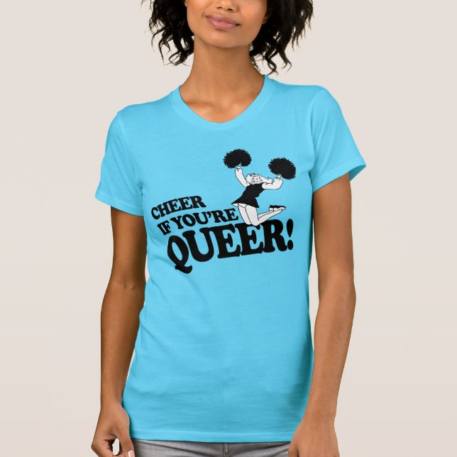 CAMISETA APLAUDA SE VOCÊ É LGBTQ+ (Frente)