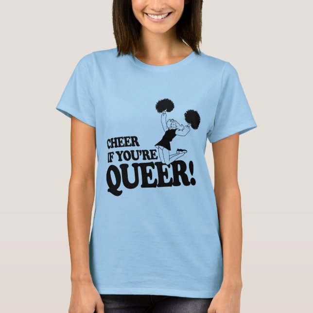 CAMISETA APLAUDA SE VOCÊ É LGBTQ+ (Frente)